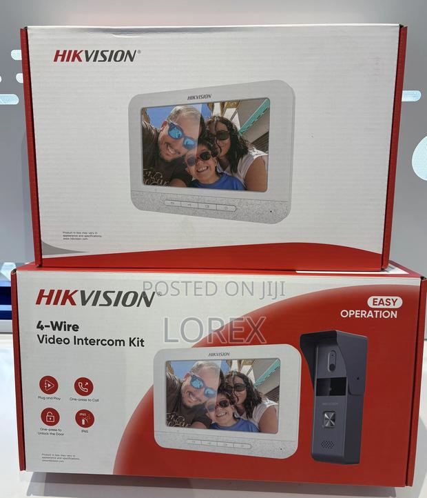 Hikvision Analog Video Intercom+Extra Screen Indoor Station · Photo 1