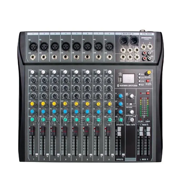 Professional Dj Mixer 8 Channel