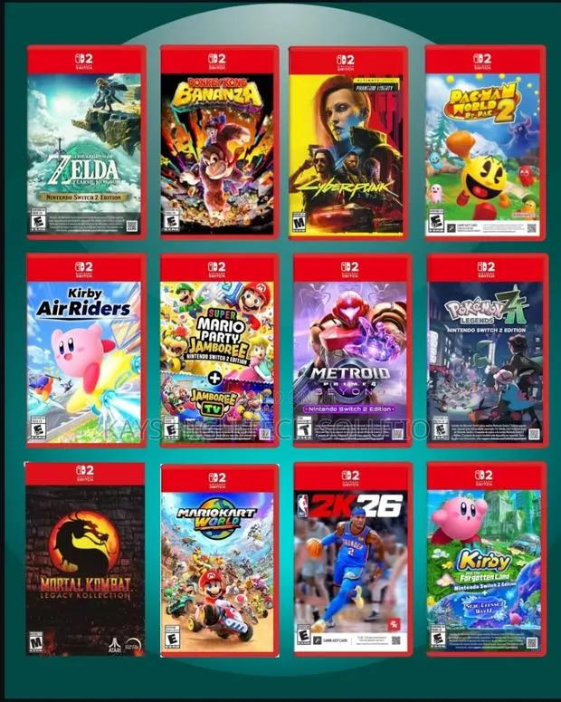 Nintendo Switch 2 Games Installations · Photo 1