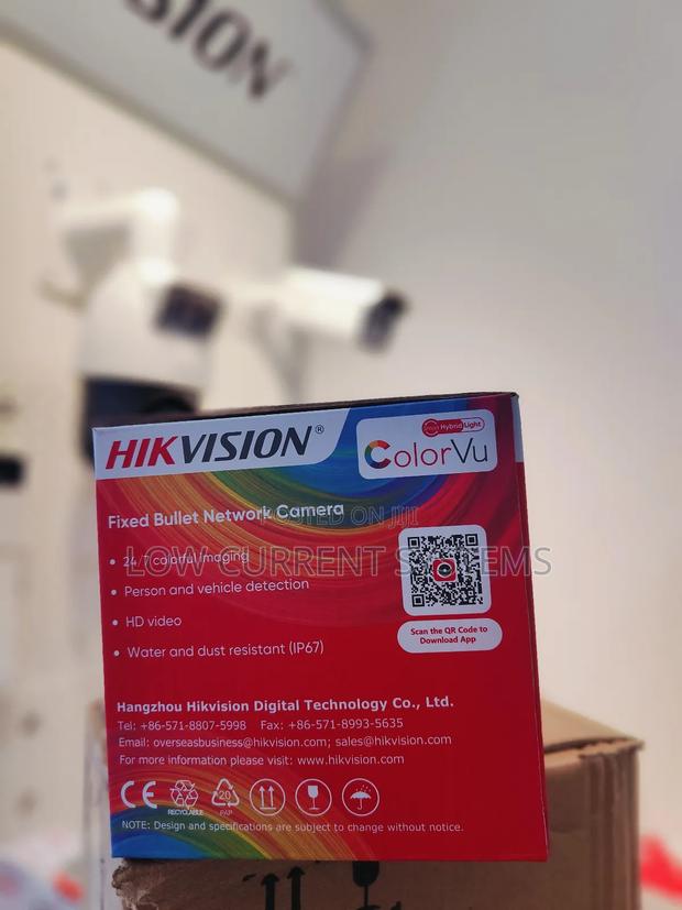 Hikvision 50m Big Light 4mp Colorvu Bullet Network Camera · Photo 3