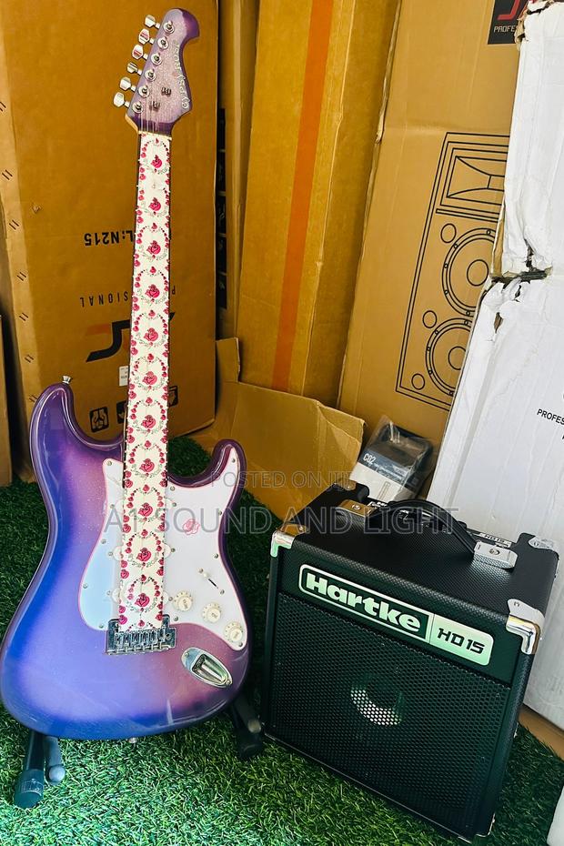 Gypsy Rose Electric Guitar And Hartke Practice Combo · Photo 1