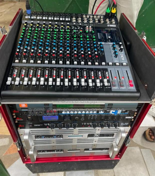 Electro-Voice (Ev) Full Speaker Setup With Amplifiers · Photo 3