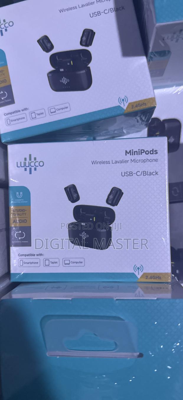 Luucco Minipods Wireless Lavalier Microphone (Usb-c) · Photo 1