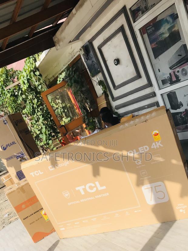 Authentic Qled 75 Inch Smart Android C645 TCL Uhd Tv · Photo 1