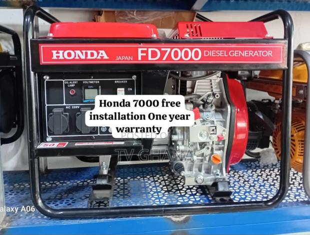 Full Force Honda Dd700 Generator Fd7000 Petrol Generator · Photo 1