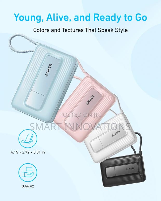 Anker Zolo Magnetic Power Bank(,30w,Built-in Usb-C Cable) · Photo 6