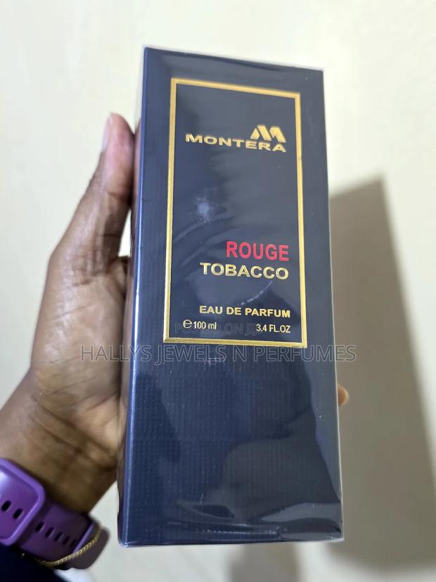 Montera Rouge Tobacco Perfume by Fragrance World100ml,Men's · Photo 3