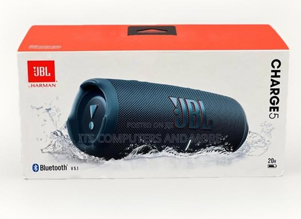 Original JBL Charge 5 Black Bluetooth Speaker · Photo 1