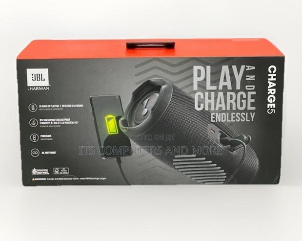 Original JBL Charge 5 Black Bluetooth Speaker · Photo 2