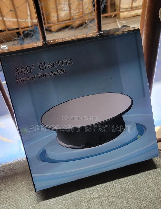 Electric Rotating Display Stand (Rechargeable) · Photo 1