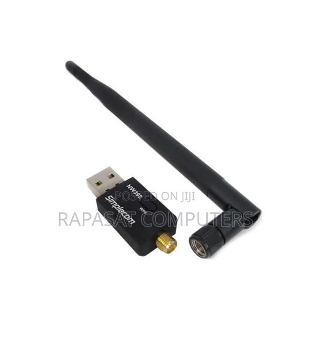 Usb Wireless N Wifi Adapter 802.11n 300mbps 5dbi Antenna · Photo 1