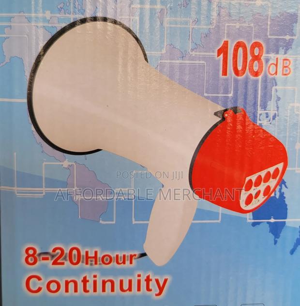 Portable Megaphone 108db - 8-20 Hours · Photo 1