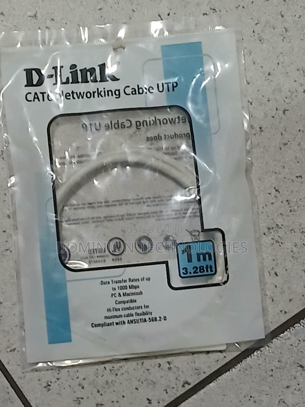 D-Link NCB-C6ugryr1-1 Cat 6 Utp 1m 24awg · Photo 1