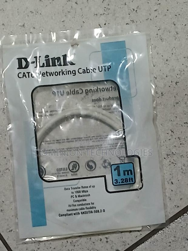 D-Link NCB-C6ugryr1-1 Cat 6 Utp 1m 24awg · Photo 2