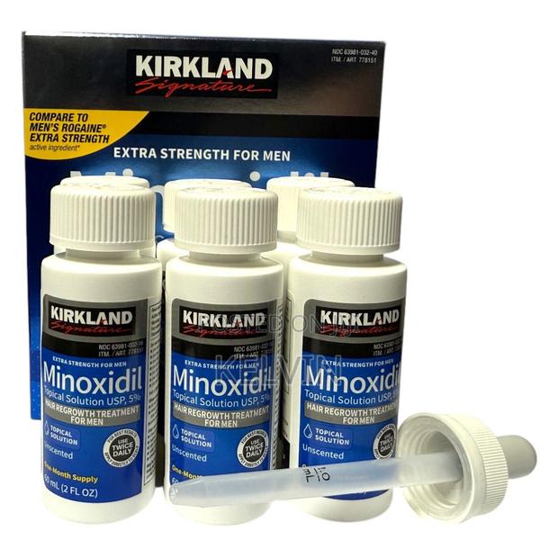Minoxidil (Kirkland) Topical Solution for Men X(6 Bottles) · Photo 1