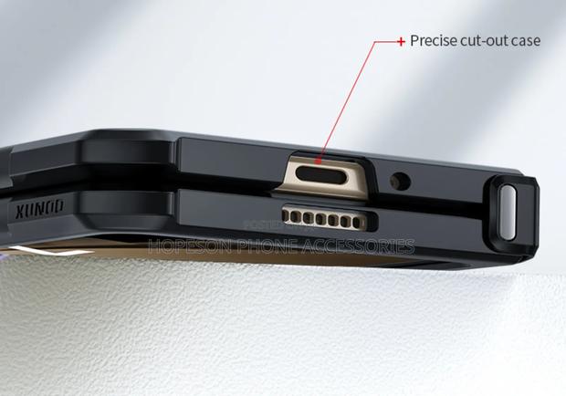 Samsung Z Fold Shockproof and Rugged Transparent Phone Case · Photo 2