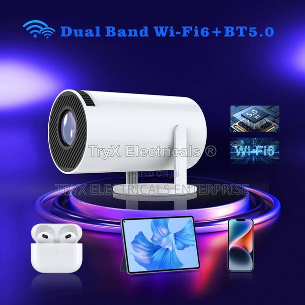 Hy300 Barrel Portable Projector - Smart Android (Black) · Photo 2