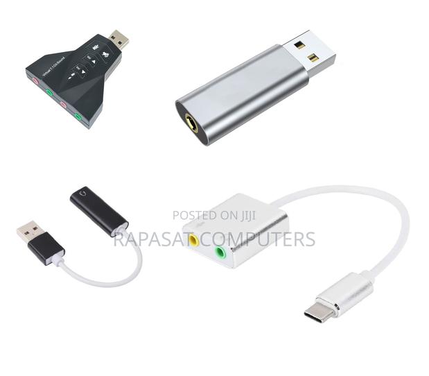 Newly Arrived Usb Typec Sound Card Adapters at ₵50 Per 1 · Photo 1