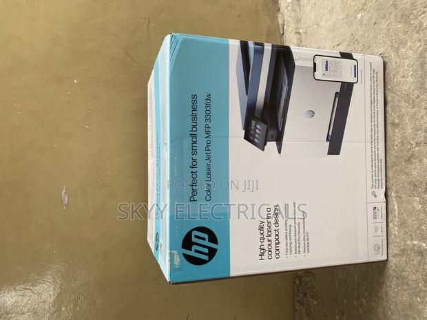 Colored Hp Laserjet Pro Mfp 3303fdw 3in1 Wireless Printer · Photo 1