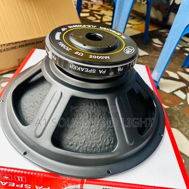 JLD 18 Inches 2000 Watts Subwoofer / Speaker [ Pair ] · Photo 1