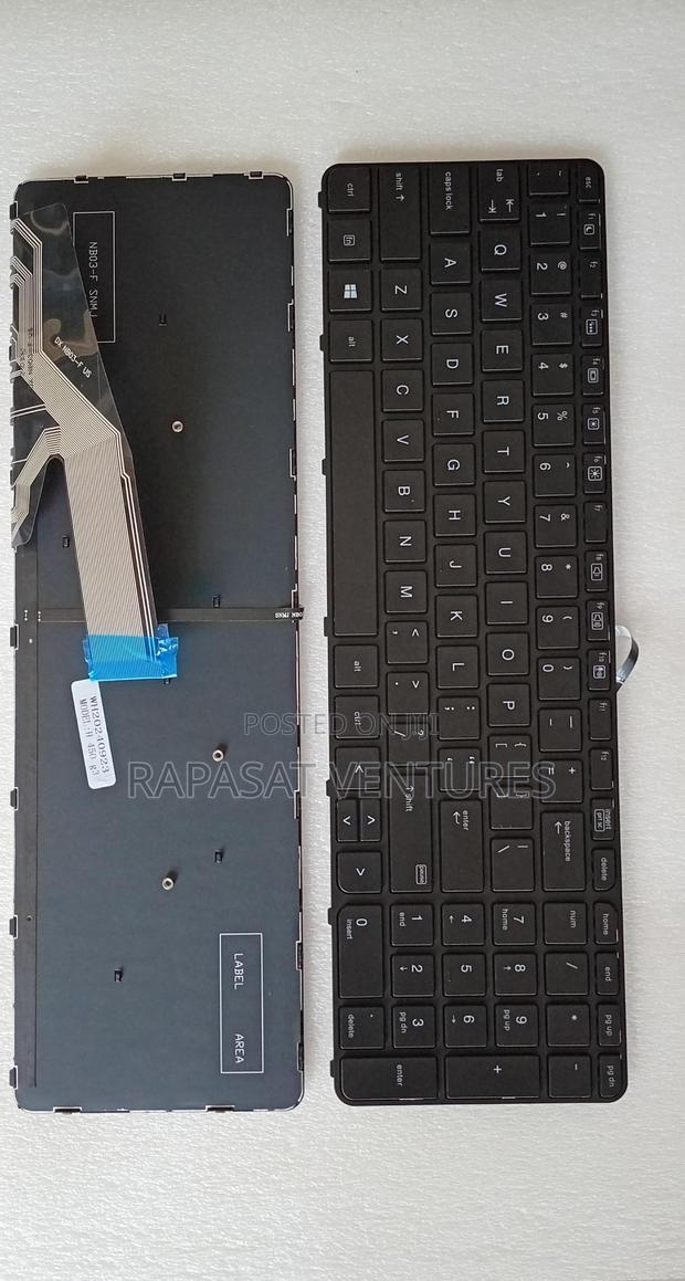Hp Probook 455 G5 470 G5 Keyboard Backlit · Photo 1