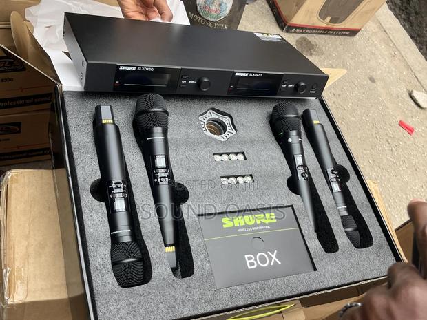 Shure Slxd4 4in1 Digital Wireless Microphone · Photo 1