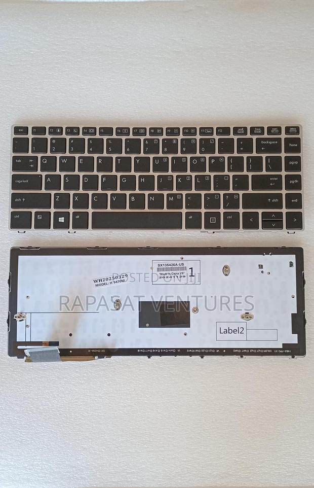 Us Keyboard for Hp Elitebook Folio 9470 9480 With Backlit · Photo 2