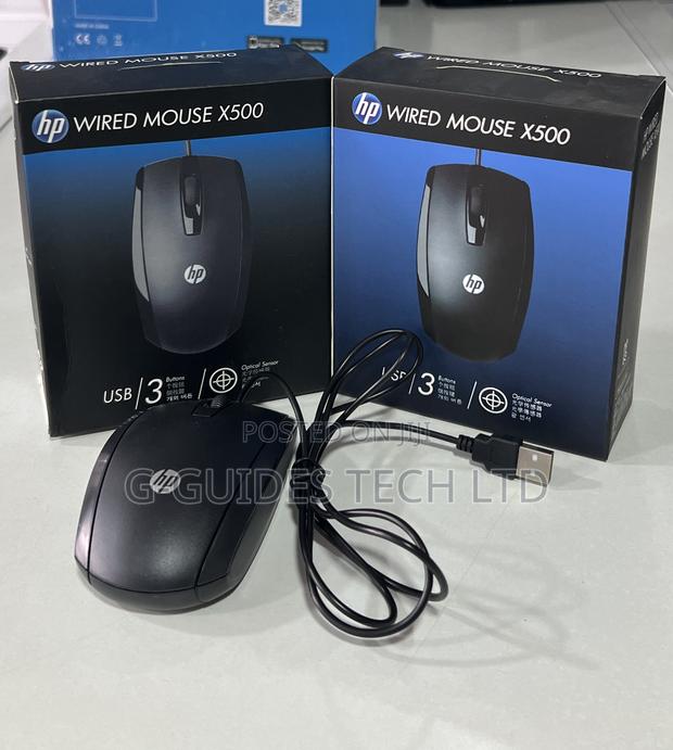 Hp Wired Mouse X500, Hp Optical Wired Usb Mouse X500 · Photo 2