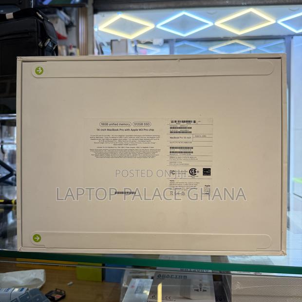 New Laptop Apple MacBook Pro 18GB Apple M3 Pro SSD 512GB · Photo 2
