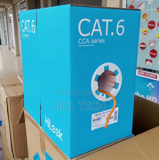 Hilook Cat6 Cable 305m Cca Nc-1ln6uu/Cca 305m Cable · Photo 2