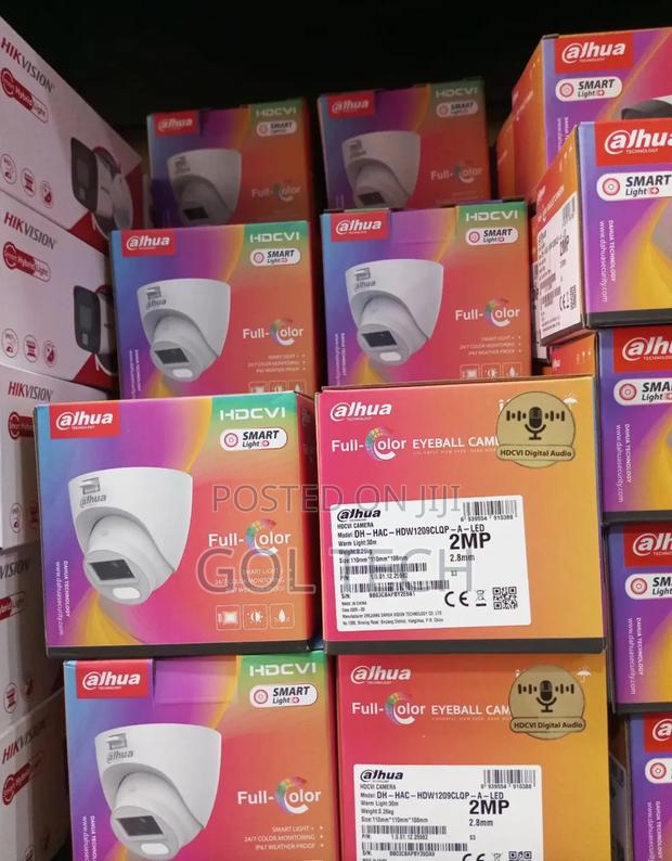 Dahua 2mp Analog Dome Camera Full Color With Audio Dome 2.8m · Photo 1
