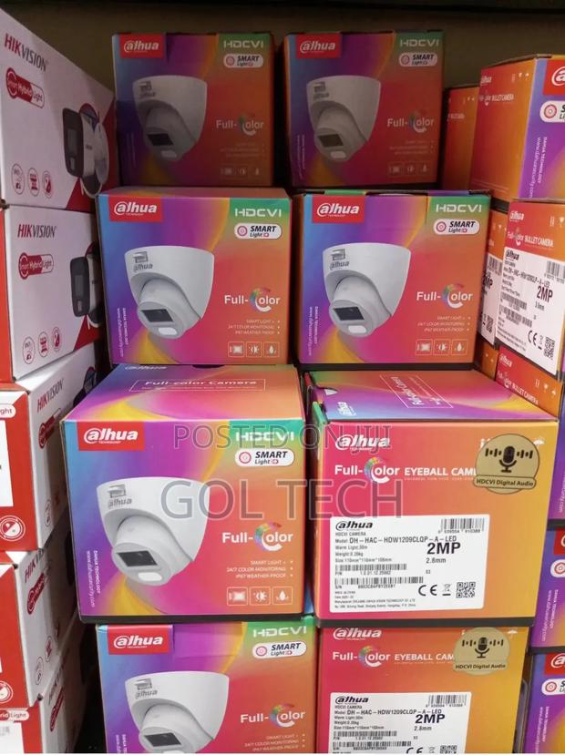 Dahua 2mp Analog Dome Camera Full Color With Audio Dome 2.8m · Photo 2