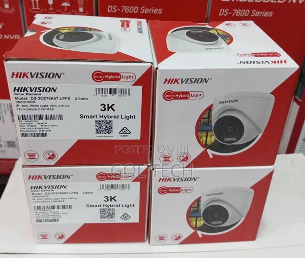Hikvision / 5mp Analog Dome Camera Ds-2ce76kf0t-LPFS · Photo 1