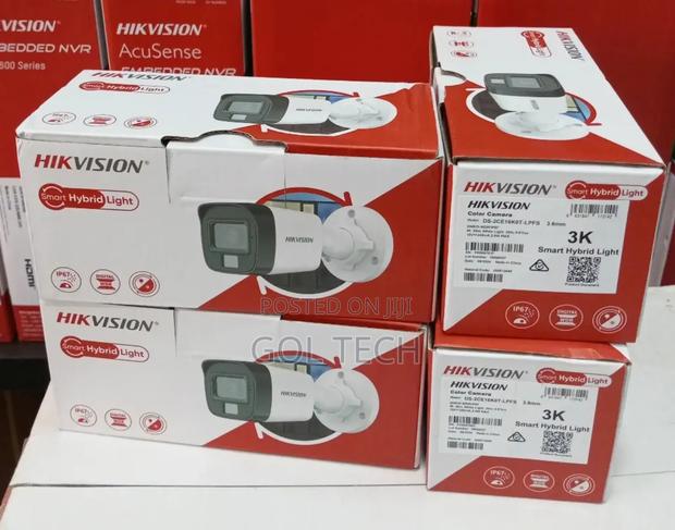 Hikvision / 5mp Analog Bullet Camera Ds-2ce16kf0t-LPFS · Photo 1