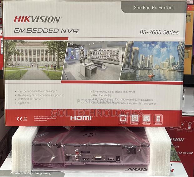 Hikvision Ds-7616nxi- 16-Ch 1u K Series Acusense NVR · Photo 1