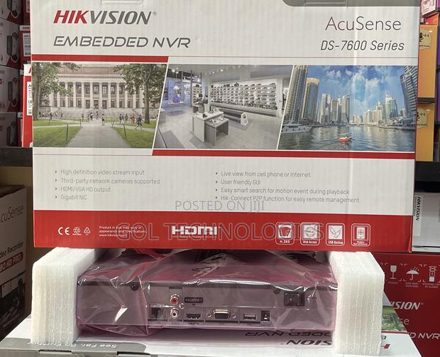 Hikvision Ds-7608nxi- (D) 8ch Series Acusense NVR · Photo 1