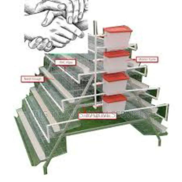 Battery Cages(Poultry),120 Bird Cap · Photo 1