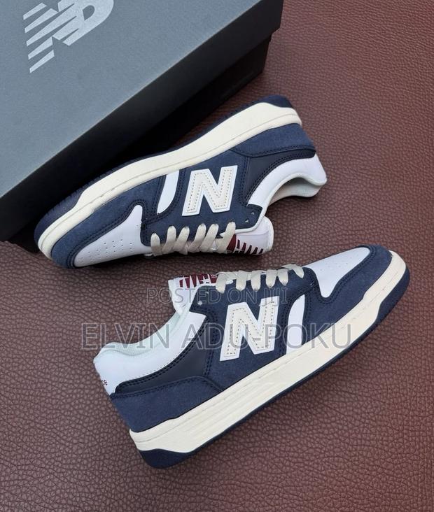 New Balance 550 "White/Navy Blue" Sneakers · Photo 2