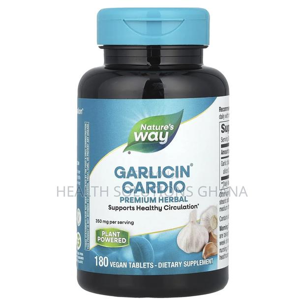 Nature's Way Garlicin Cardio - 180 Capsules · Photo 1