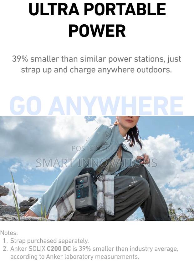 Anker Solix C200 Dc Portable Power Station - 192wh | 200w · Photo 7