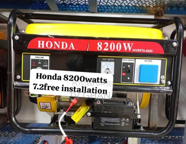 Live Sharp Stay Powered Honda 8200watts Petrol Generator · Photo 1