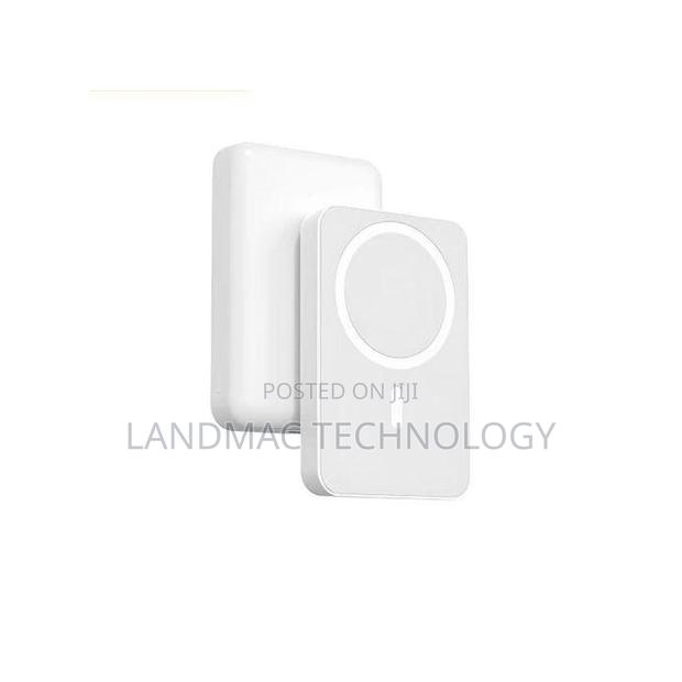 Magnetic Wireless Power Bank Charger 10000mah - White · Photo 1