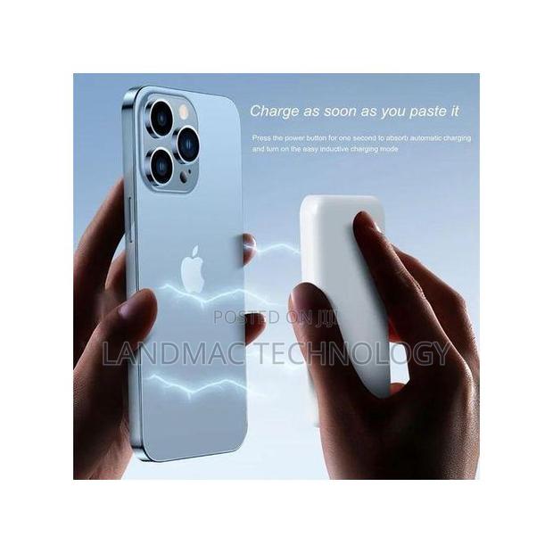 Magnetic Wireless Power Bank Charger 10000mah - White · Photo 3