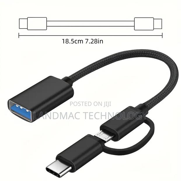 2-in-1 Usb C/Micro to Usb Adapter Otg · Photo 2