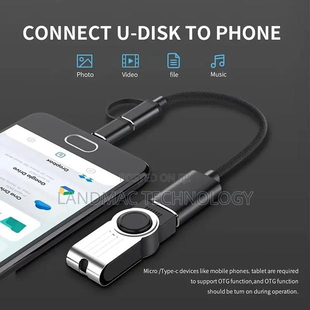 2-in-1 Usb C/Micro to Usb Adapter Otg · Photo 3