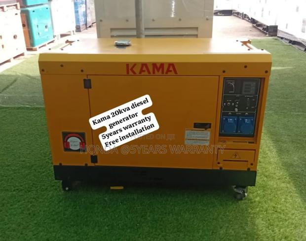 Clean Energy Source 20kva Kama Diesel Generator Silent 20kva · Photo 1