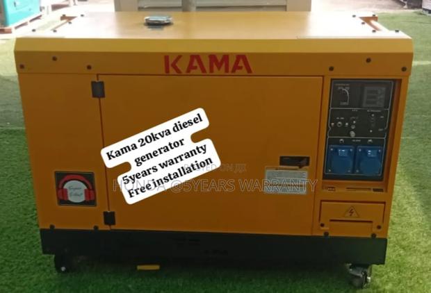 Home Power Generator 20kva Kama Diesel Silent Generator 20kv · Photo 1