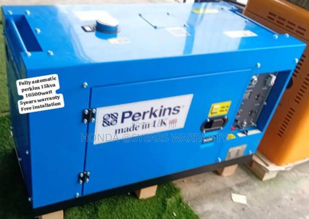 Efficient Grid Energy Perkins 15kva 16500watt Generator Ats · Photo 1