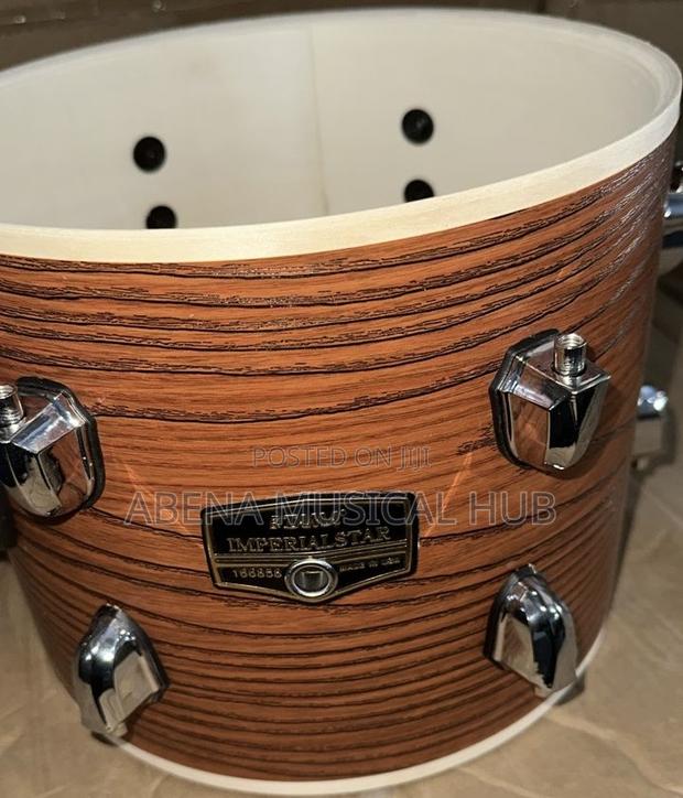 Tama Full Set Drum With Two Cymbals · Photo 4