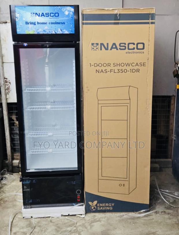 Nasco-288-LTRS-Display-Fridge-Nas-Fl350-1dr · Photo 1